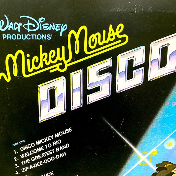 WALT DISNEY VTG 1979 MICKEY MOUSE DISCO COLLECTIBLE DISNEYLAND VINYL RECORD 2504 - Picture 11 of 16